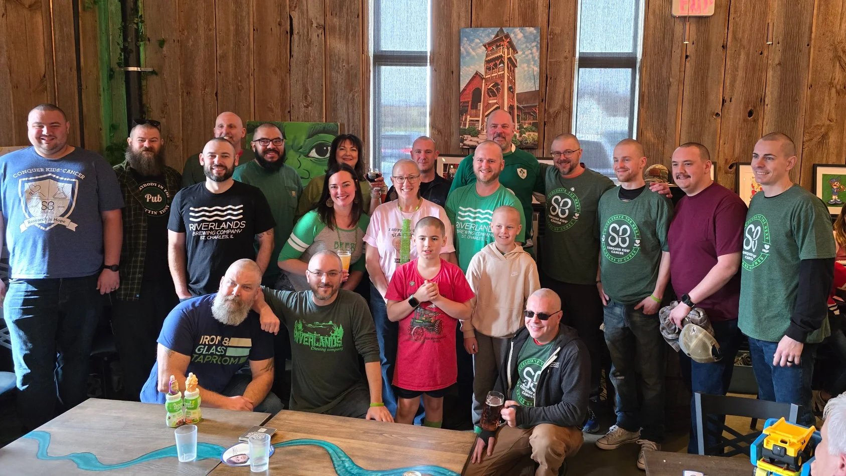 St. Baldrick's charity event in St. Charles on Saturday, March 14 at 10am!