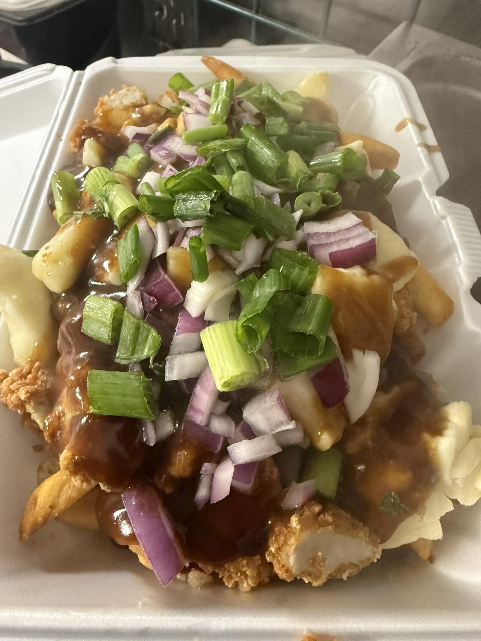 Fork n Fry Poutine food truck at Riverlands on April 12 at noon!