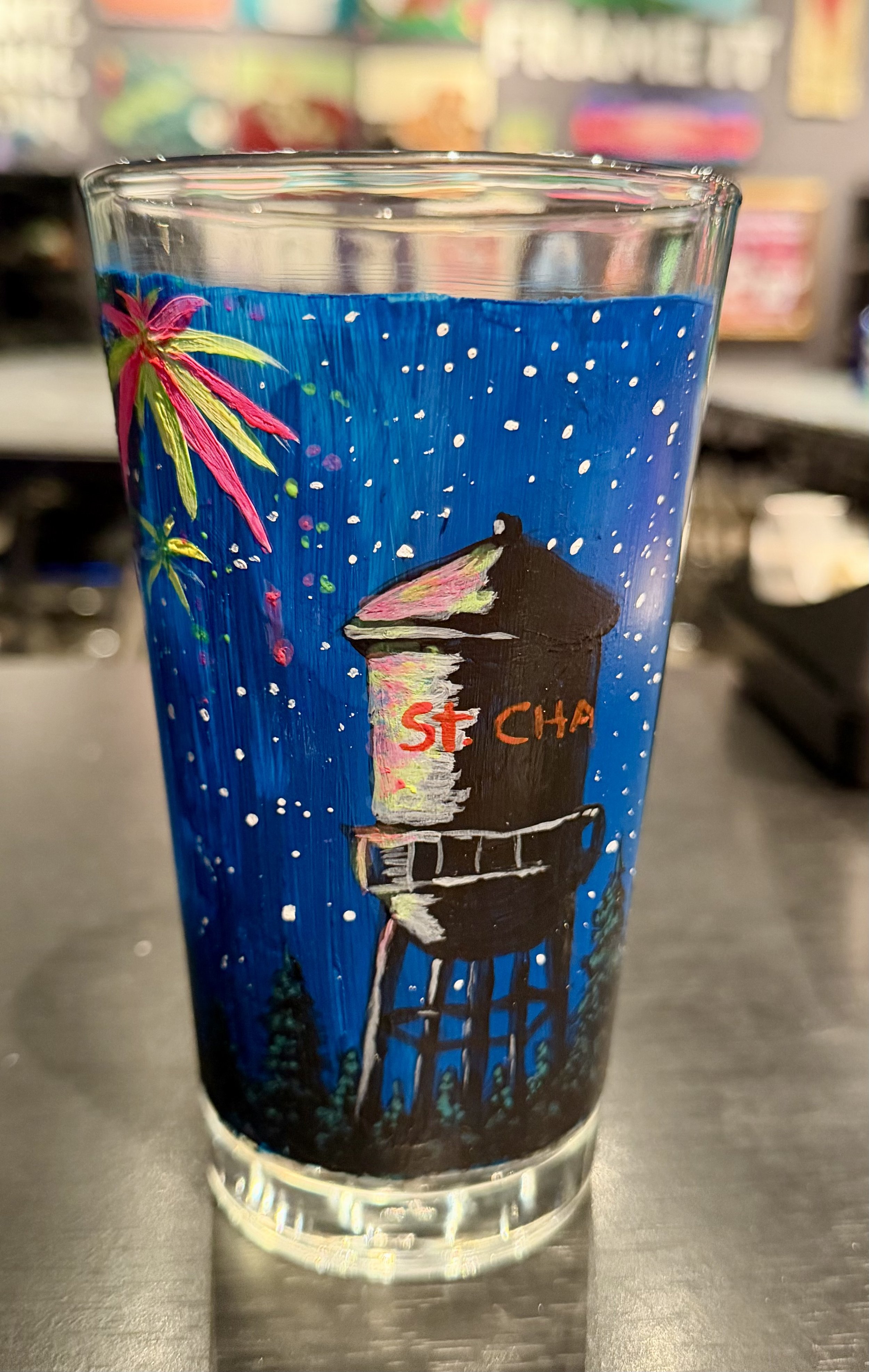 Paint a Pint Night on June 23 with Pinot's Palette as Riverlands Brewing in St. Charles!