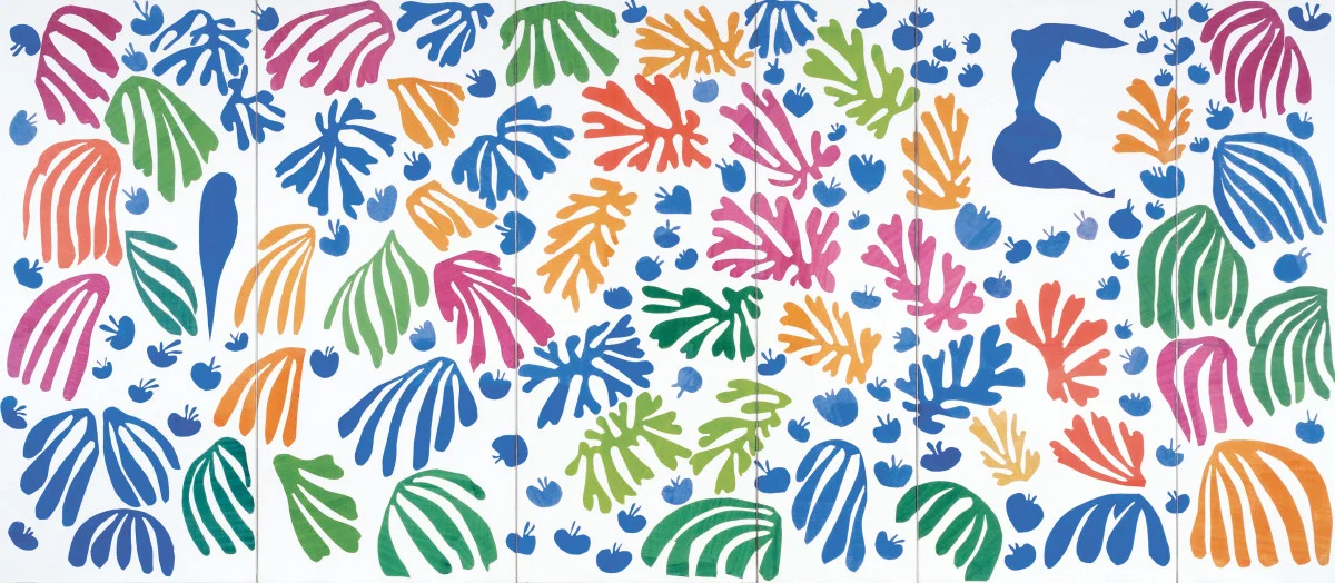 Henri Matisse The Parakeet and the Mermaid, collage, 1952