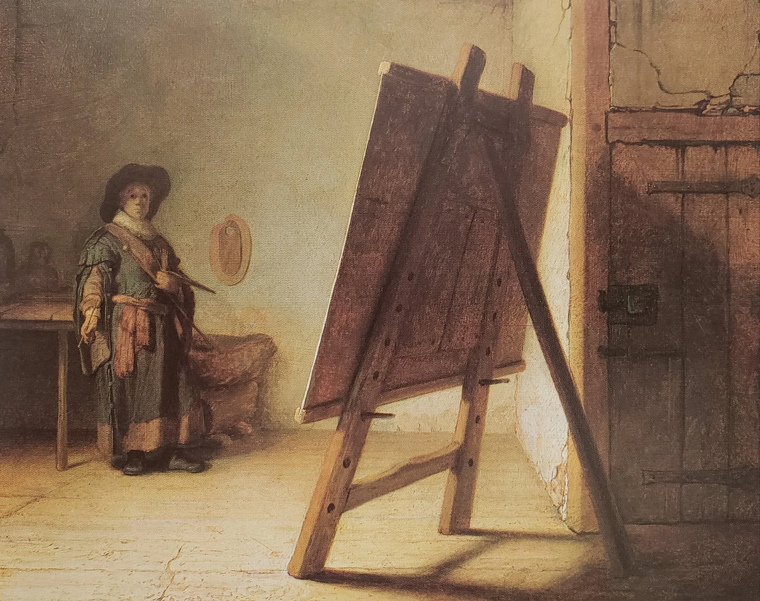A Young Painter in His Studio, 1629, Rembrandt