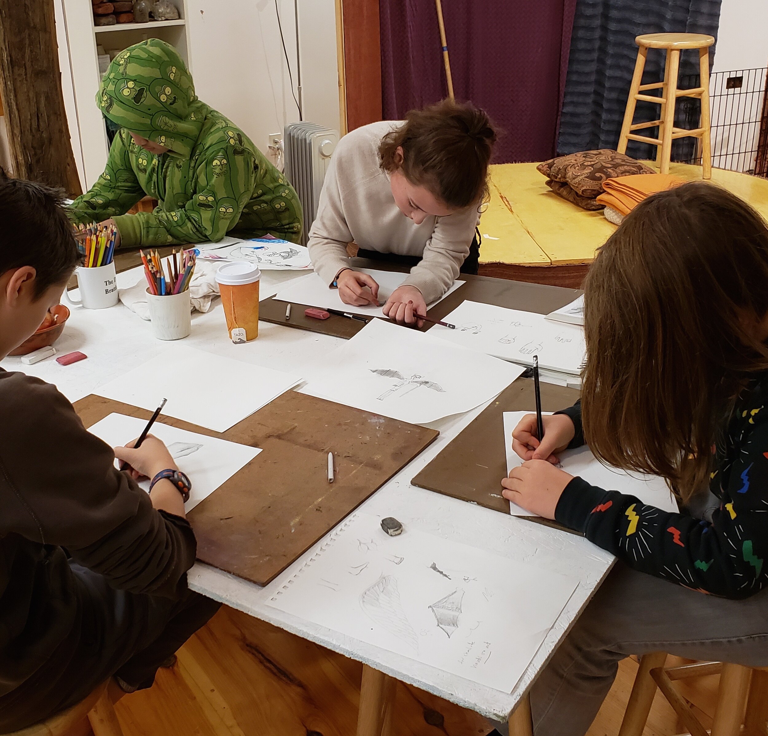 After School Drawing for Kids — the drawing studio