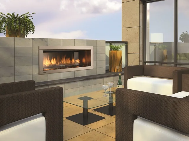 HZO42 Outdoor Gas Fireplace