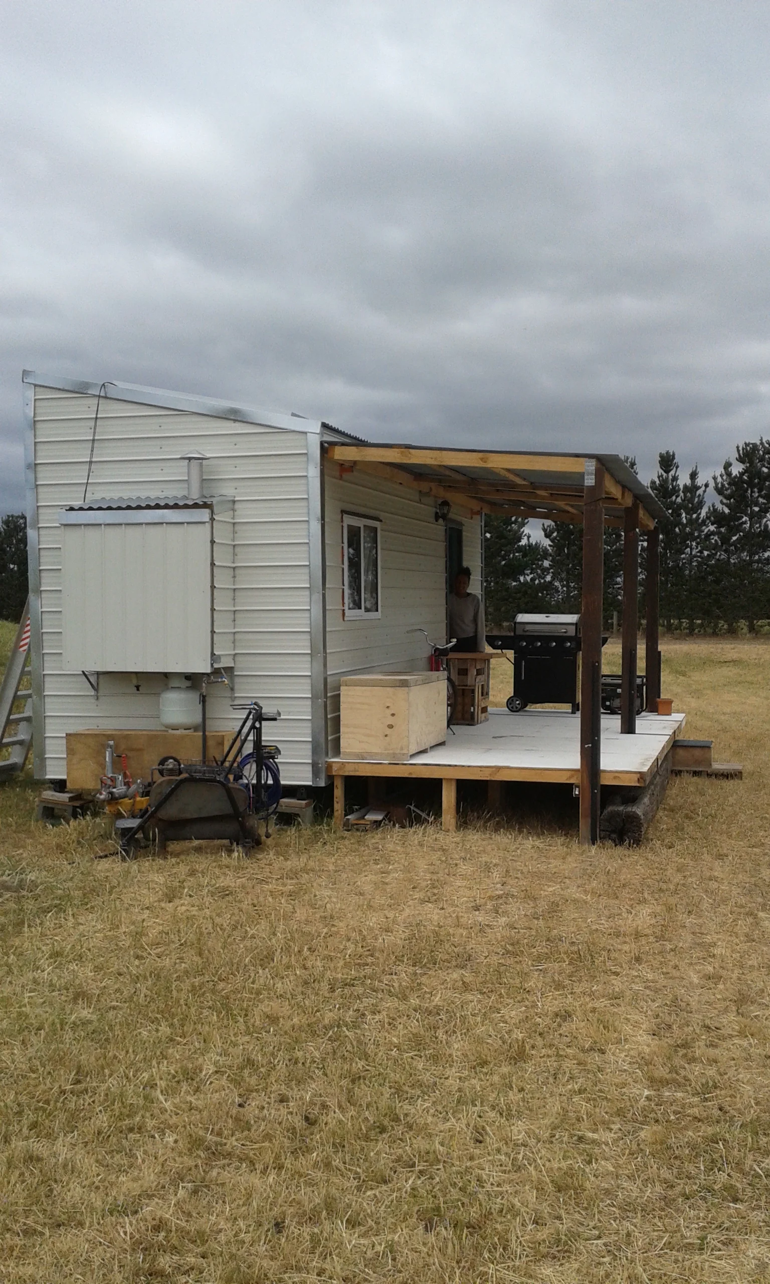 First Night Stay at the Tiny House!