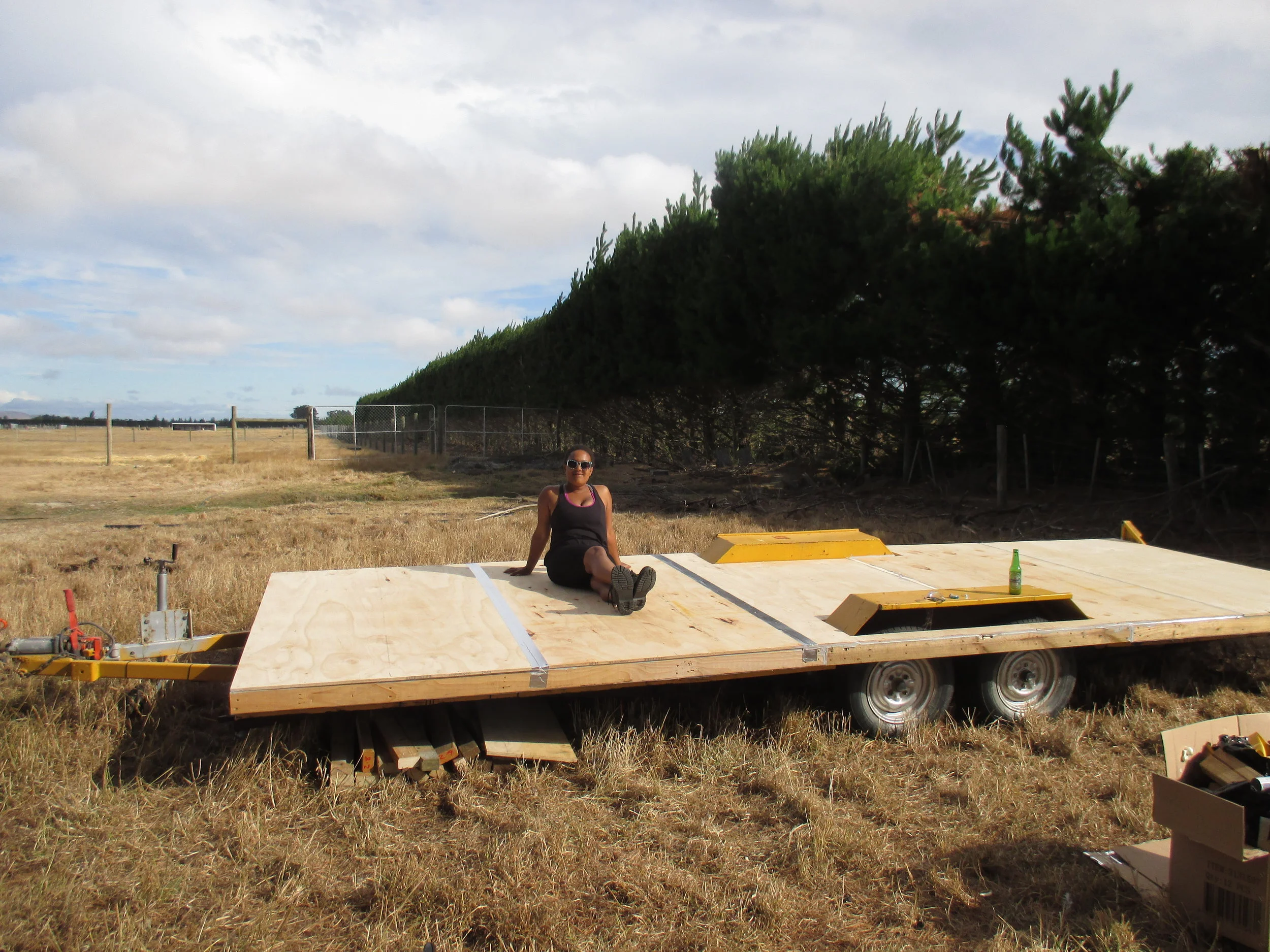 Building the subfloor