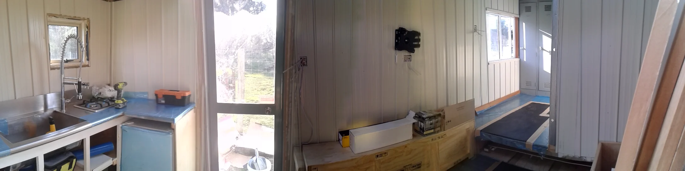 Paint, Bathroom Progress and Electrical