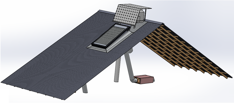 Indirect evaporative cooling