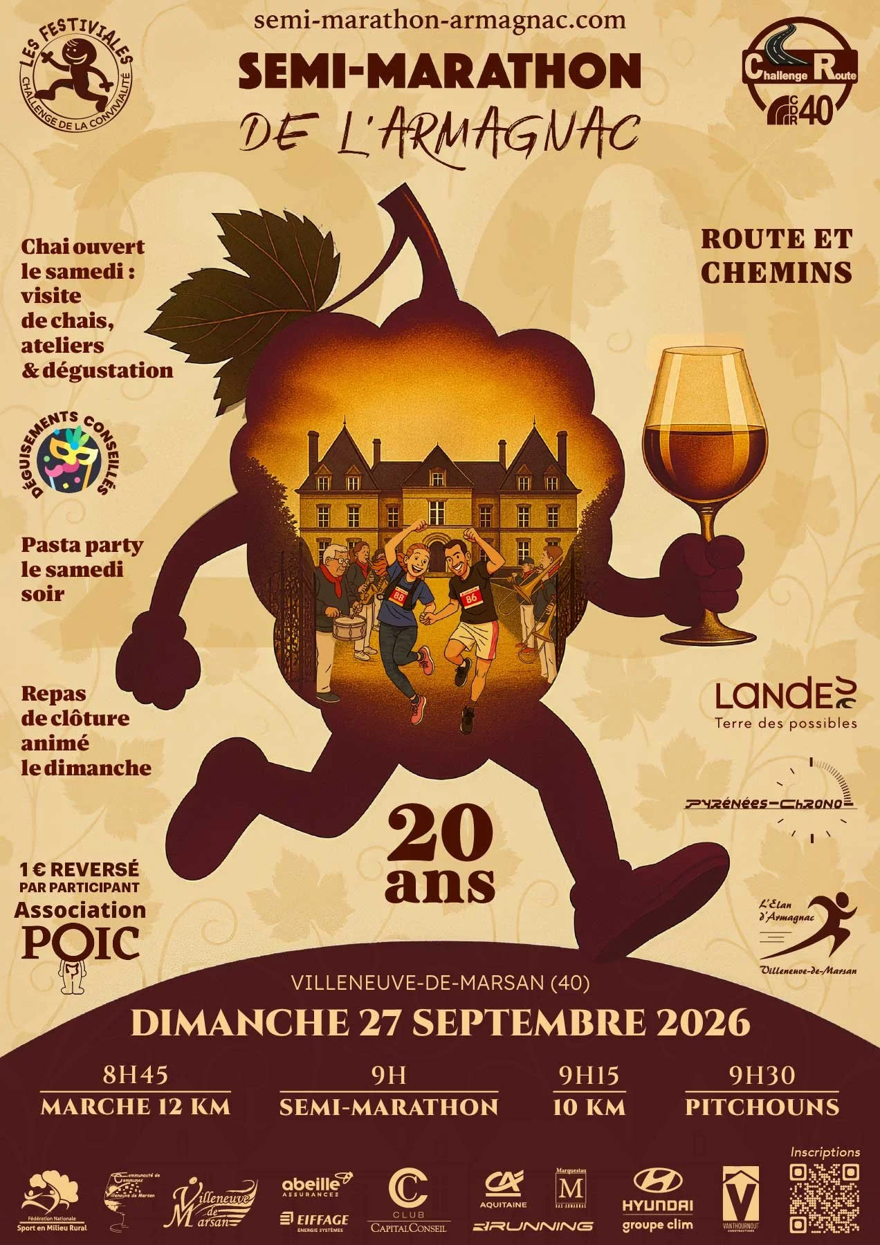 Semi-marathon de l'Armagnac