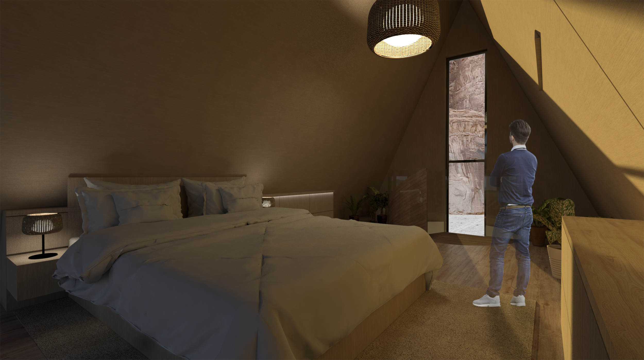 Interior Shot // Loft Bedroom