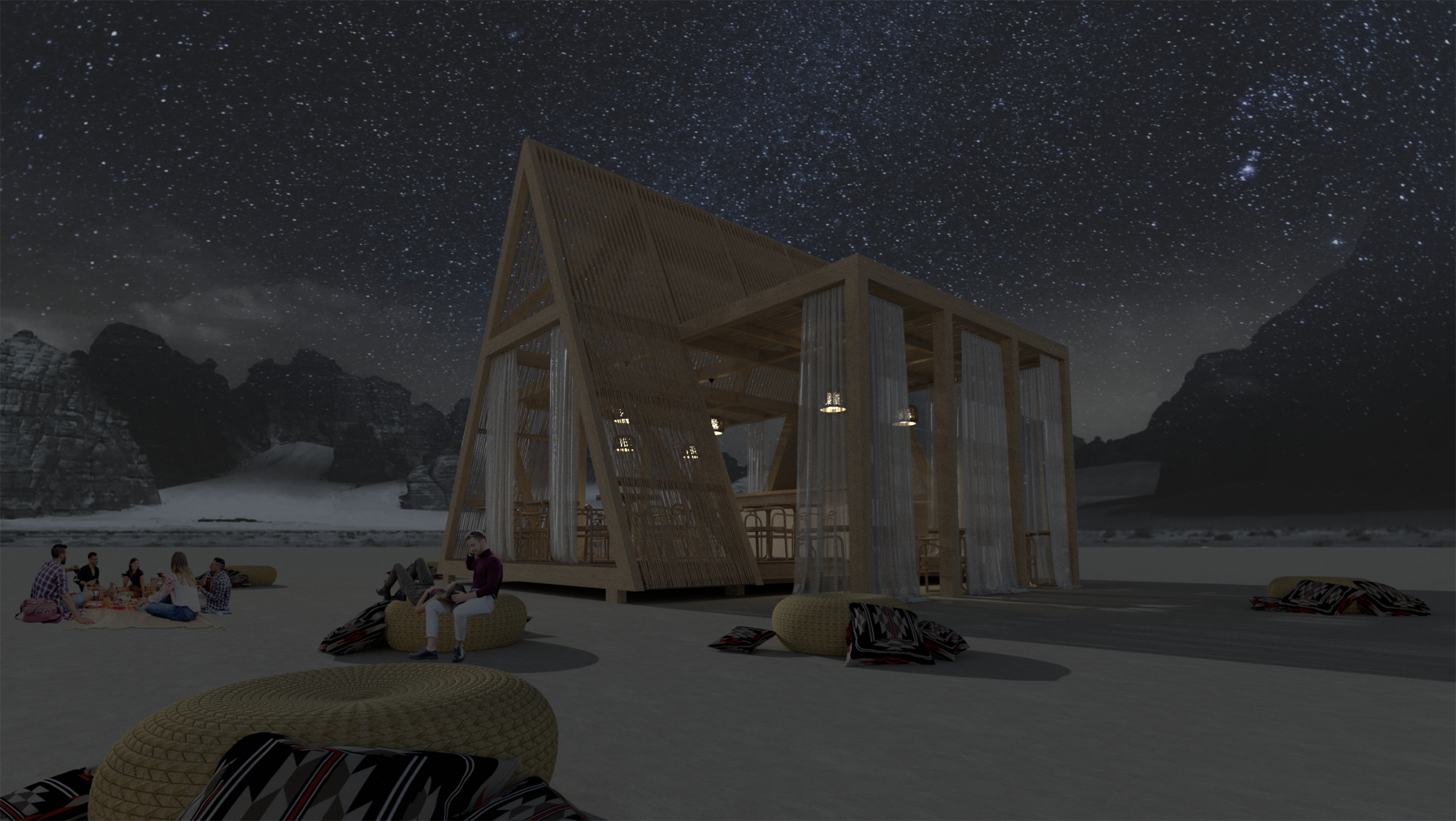 Night Shot // Coffee Shop