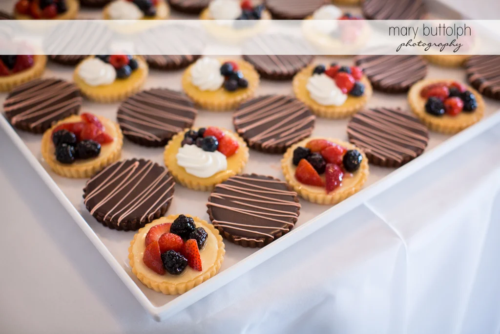 Delicious cookies for guests at the Inns of Aurora Wedding