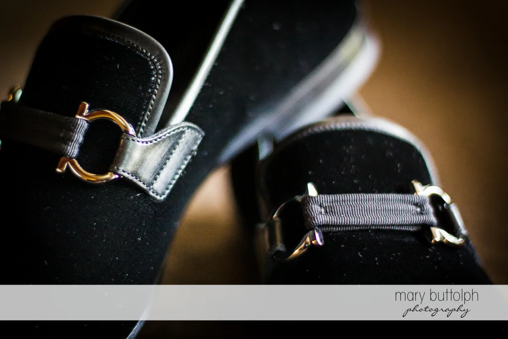 Groom's weeding shoes at Skaneateles Country Club Wedding