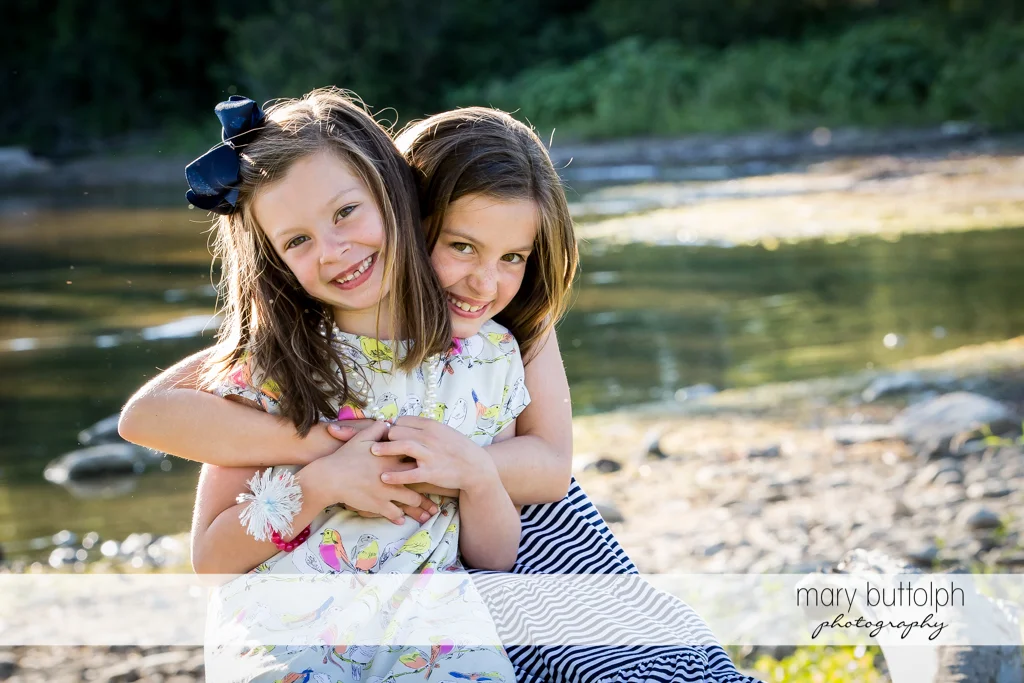 Girls hanging out at the lake at Skaneateles Country Club