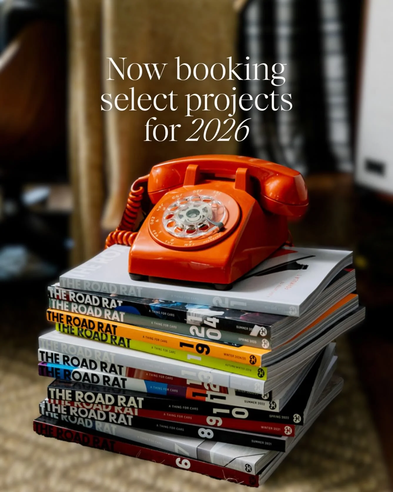 As we look into 2026, we&rsquo;re accepting a limited number of new projects, with select availability beginning this year. If a thoughtful approach to design is what you&rsquo;re after, we&rsquo;d love to start the conversation. Inquiries via the li