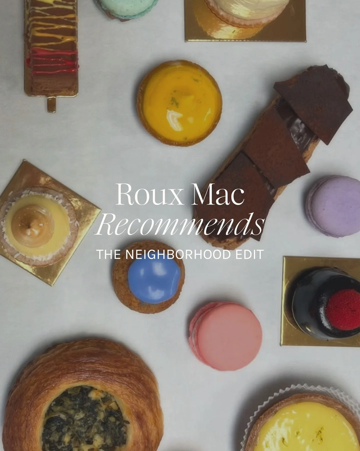 Introducing Roux Mac Recommends &mdash; our mini series this month spotlighting the small businesses, makers, and creatives we love and support. First up: The Neighborhood Edit, featuring downtown businesses right in our backyard.

1. @lucettegrace ?