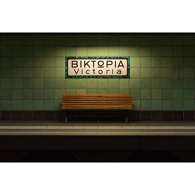 An empty platform at #AthensVictoria station. 
Public services in Greece continue to be affected by strikes as the nation struggles with the effects of years of austerity. 
#EU #Europe #Greece #Athens #photography #fotografia #documentaryphotography 