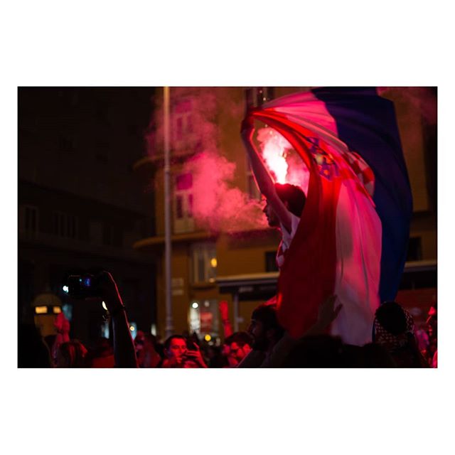 #Croatia fans celebrate in the capital #Zagreb following the 3-0 victory over #Argentina in the #worldcup 
#EU #Europe #EuropeanUnion #documentary #documentaryphotography #urban #urbanphotography #travelphotography #travelphoto #travel #night #nightp