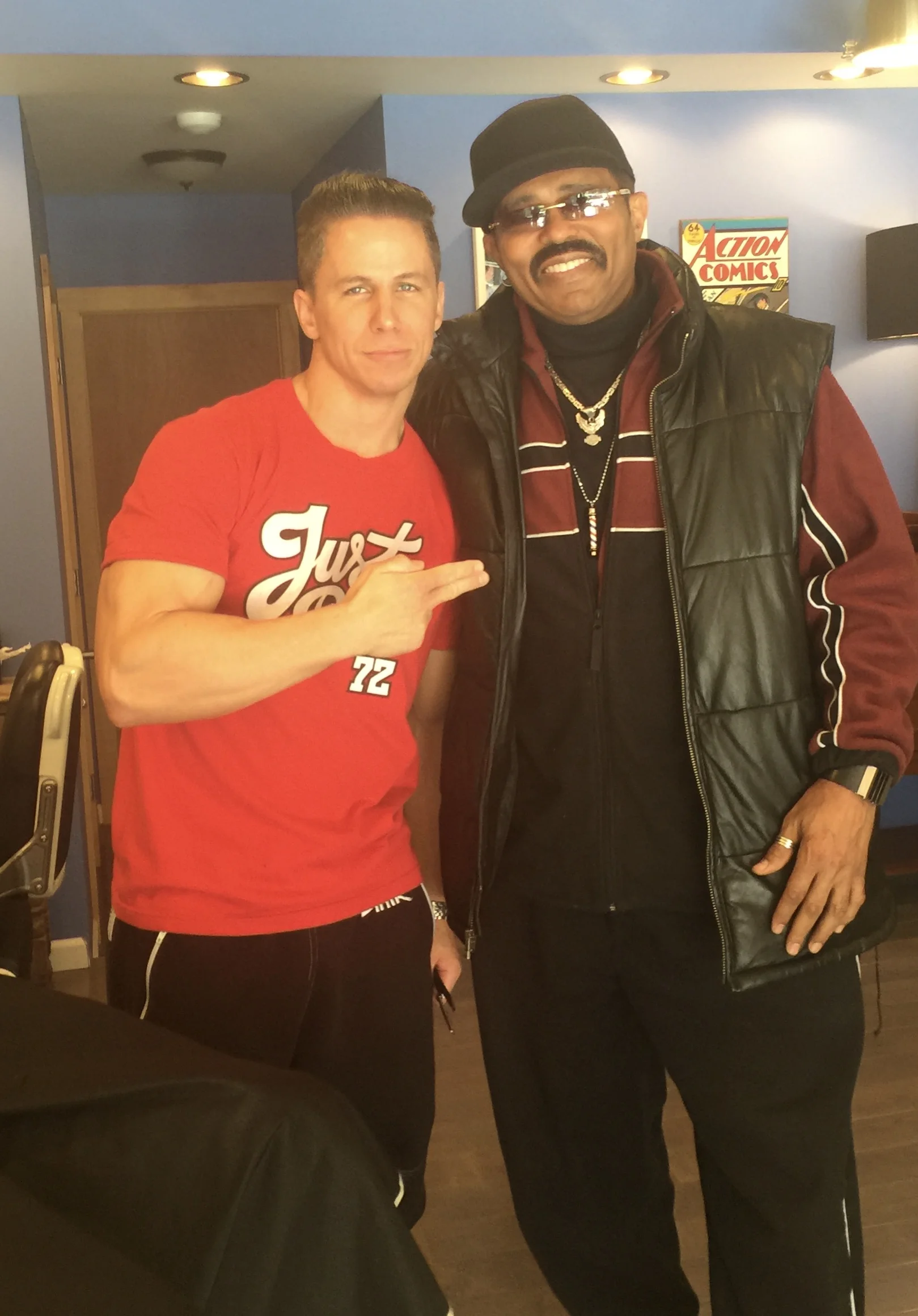Old friend & former mentor Maxamillion in the House