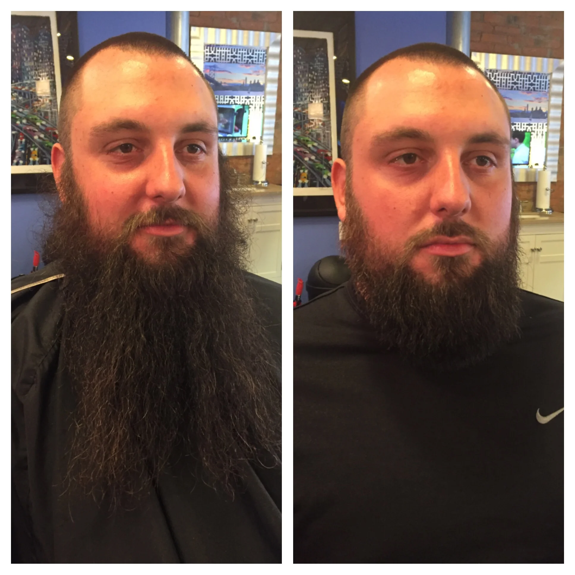 Beard Chop Work done by Chris