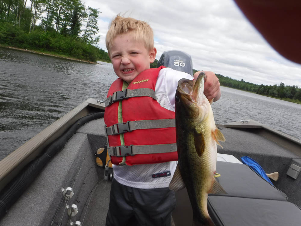 Maine Family Bass Fishing Trips