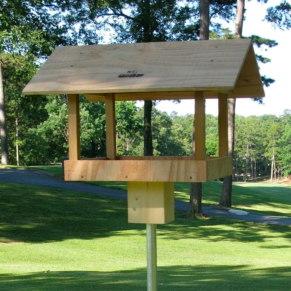 HSV Audubon tray feeder can be pole mounted or modified for hanging - see more details, pricing and availability at our store