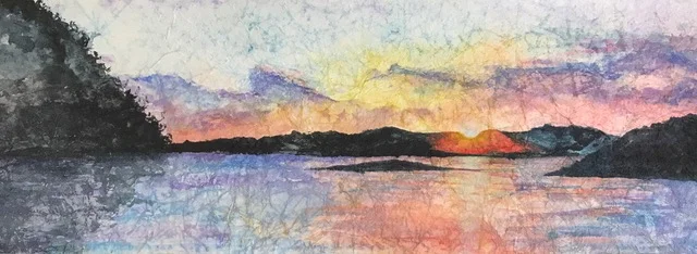 Landscapes on Masa Paper