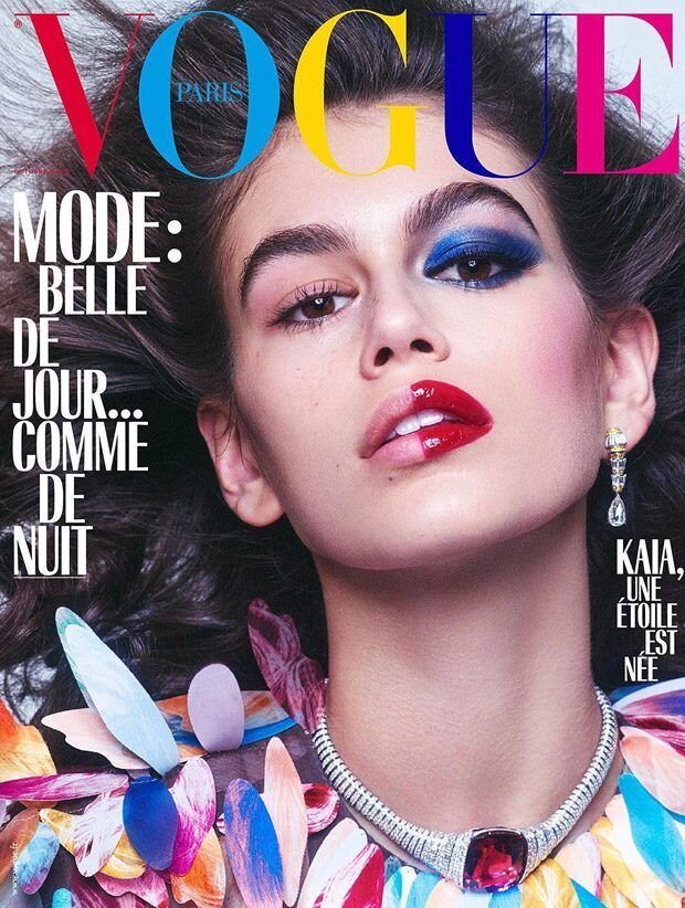Kaia Gerber is the Cover Girl of Vogue Paris October 2018 Issue.jpg