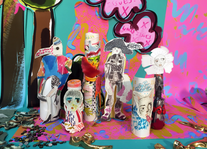 SKETCHFEST: sCRAP Fashion Art with Elyse Blackshaw