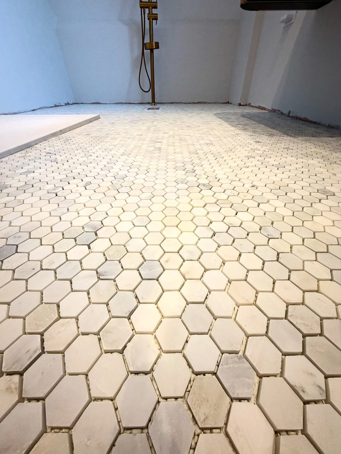 Ready for a ton of grout #tiler #tiling #tilers #marble #nottinghamtilers