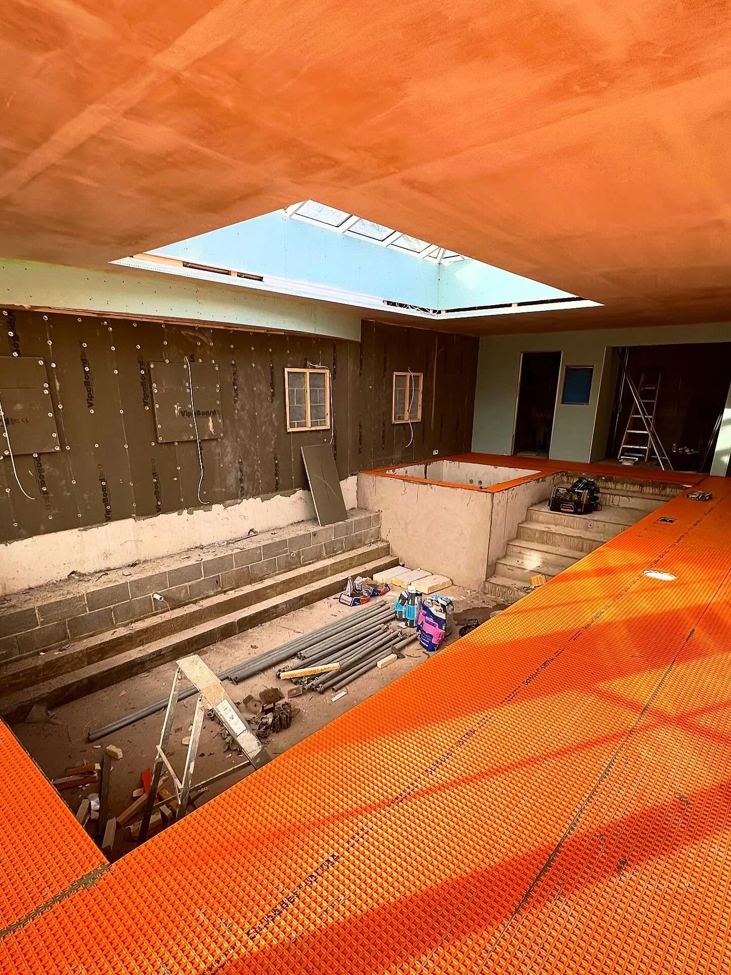 Stay tuned for updates on this one as it&rsquo;s going to be a stunner for @studiotwentyinteriors. Lots going off in here! Let&rsquo;s go! #tiler #tiling #tiles #tilework #nottinghamtiler