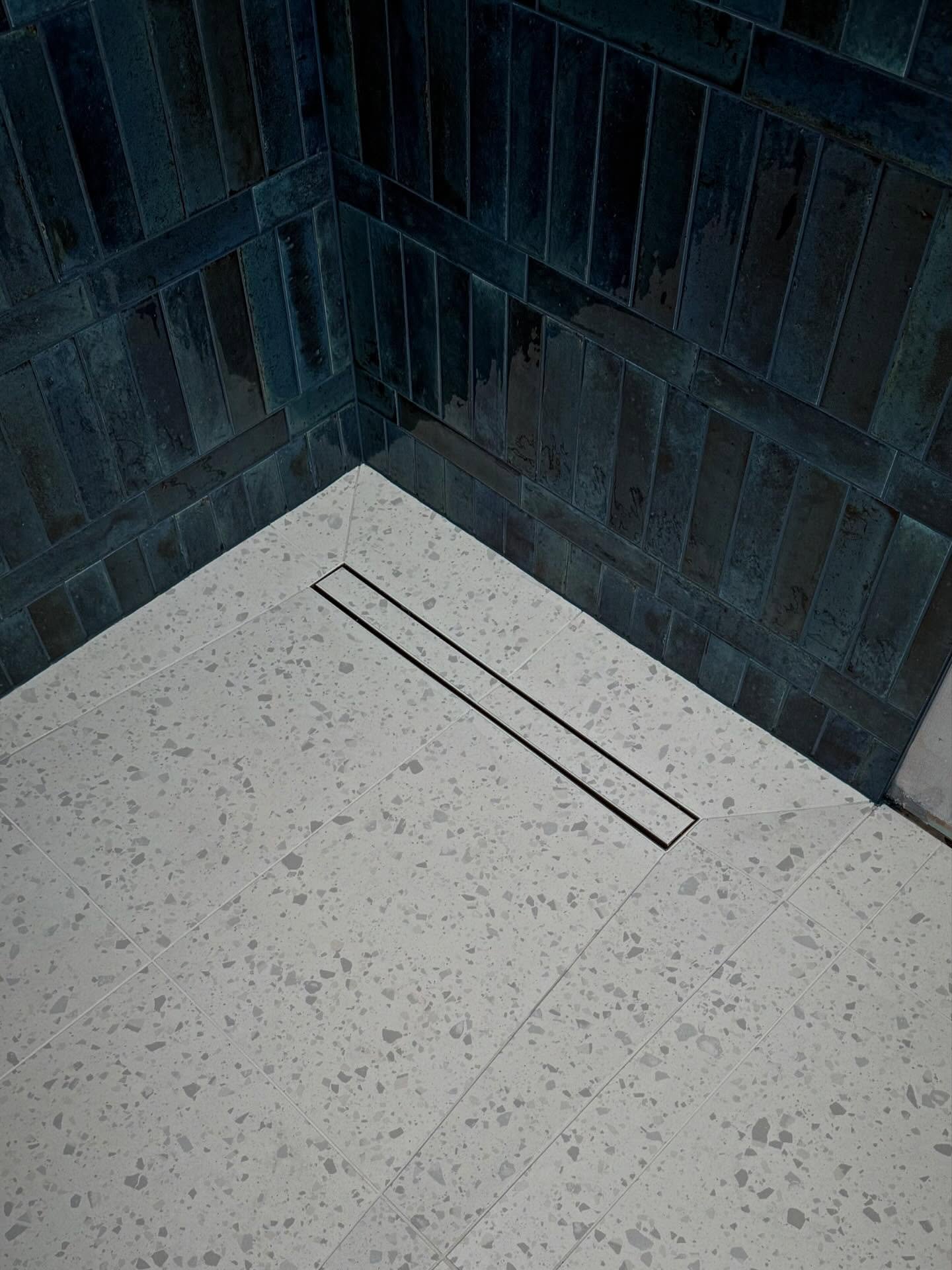 This one is almost over the line. #tiler #tiling #tilework #wetroom #nottinghamtiler