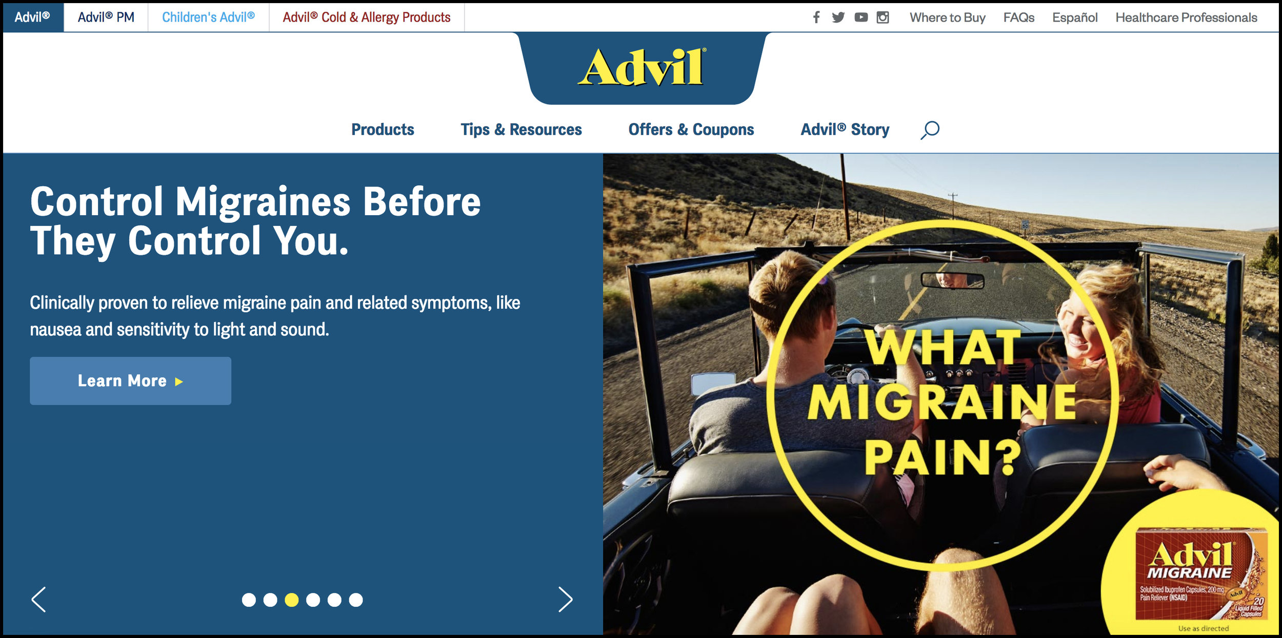 Advil home page.jpg