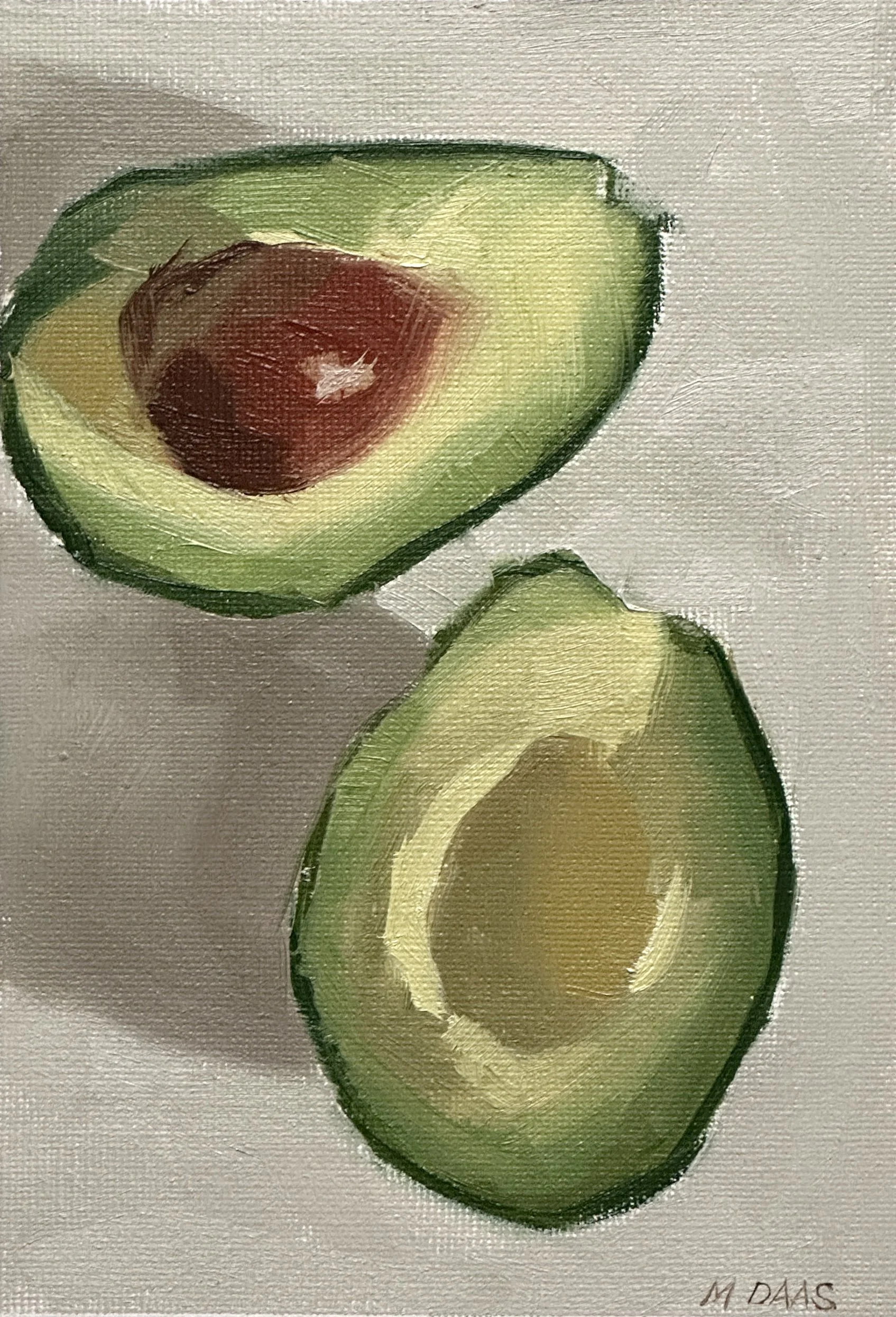 Still Life with Avocados