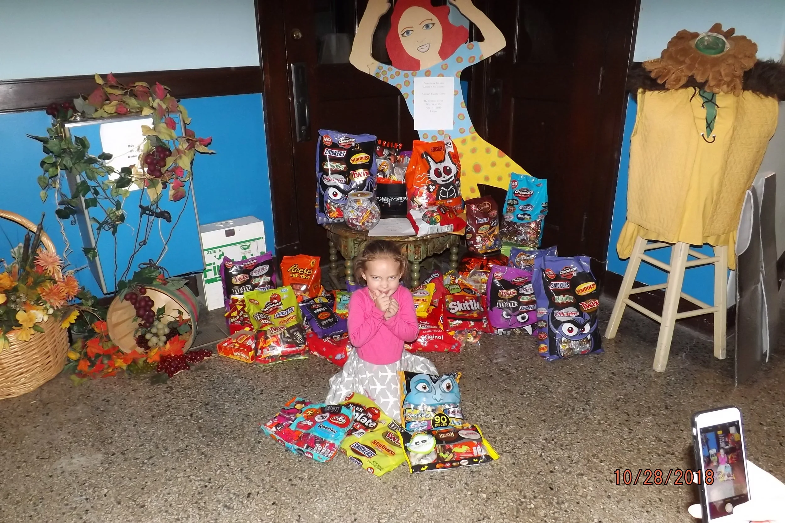 Halloween Candy Bagging 
