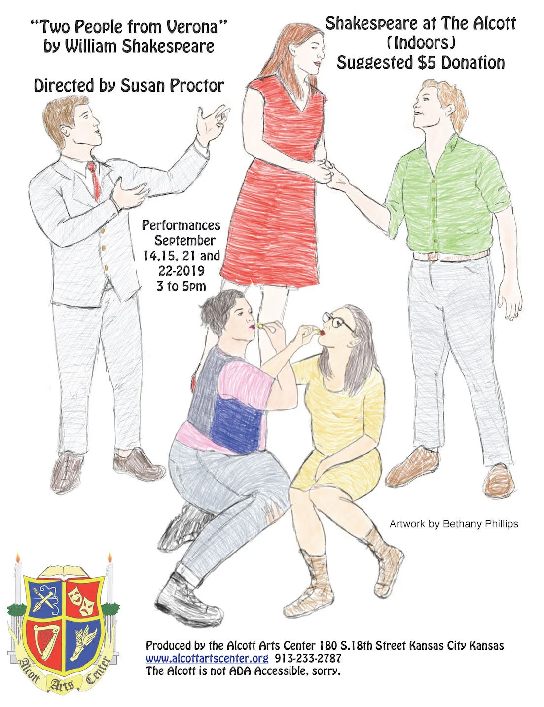 "Two People from Verona" by William Shakespeare Directed by Susan Proctor