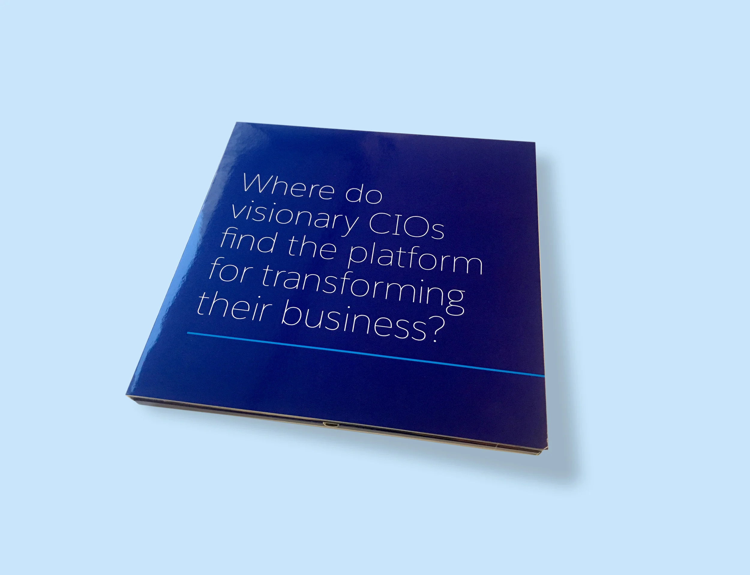 Gartner Magic Quadrant Direct Mailer for App Cloud