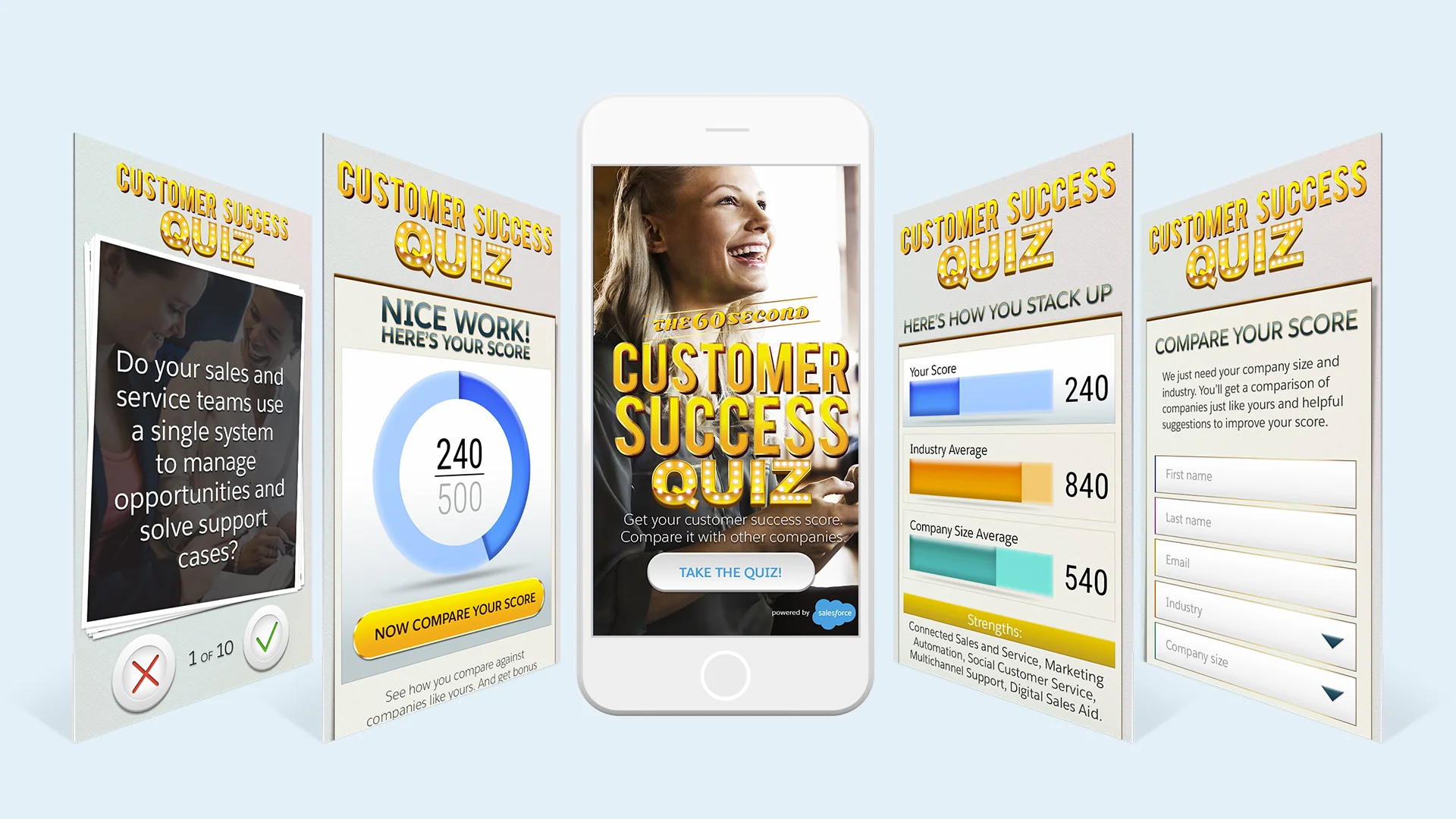 Customer Success Quiz App
