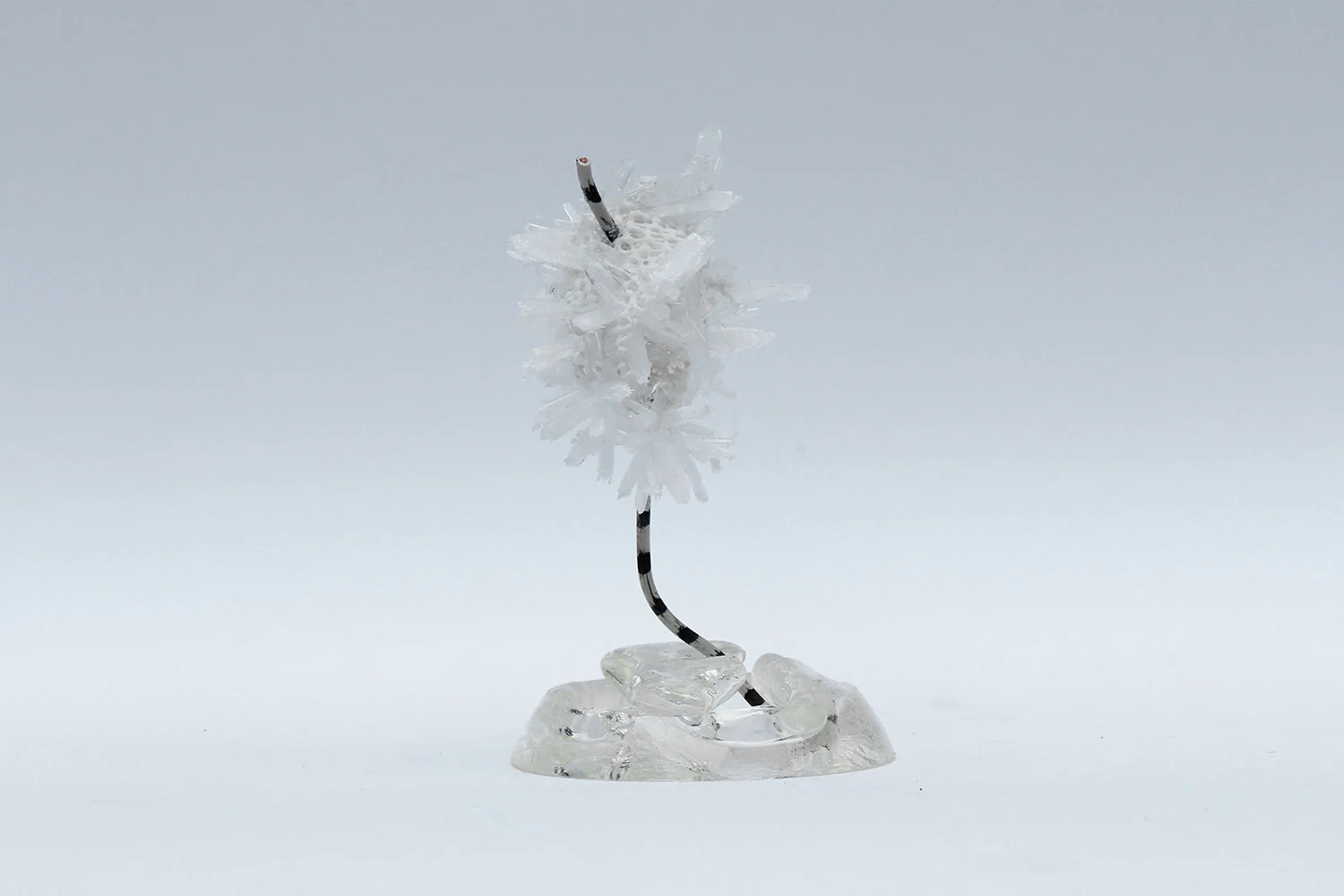 SP21, 2016, ADP, rubber mat, wire, resin, slime, 9 x 8 x 13 cm