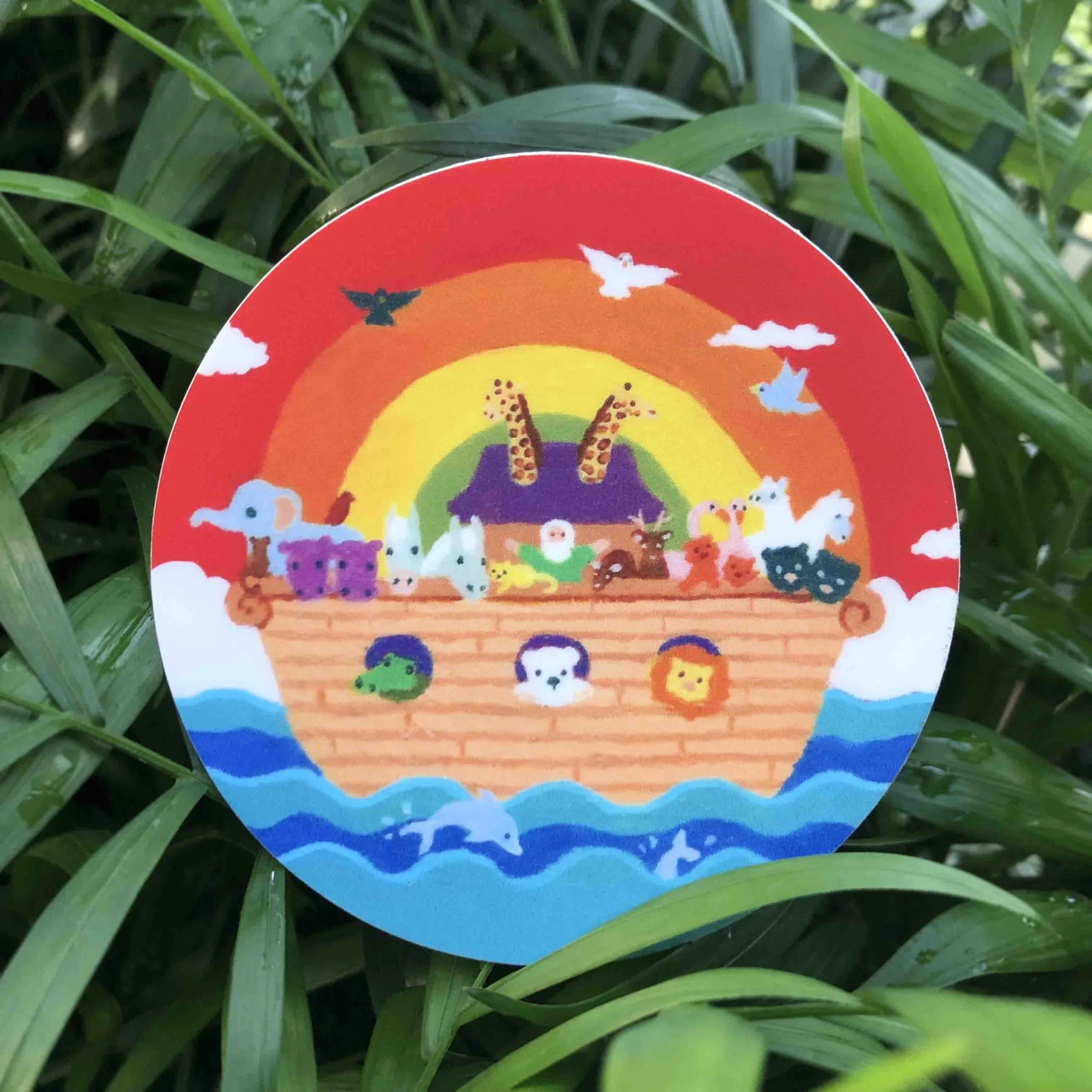 Picture Book Illustration, Cute Kids Room Wall Art, Handmade Magnets ...