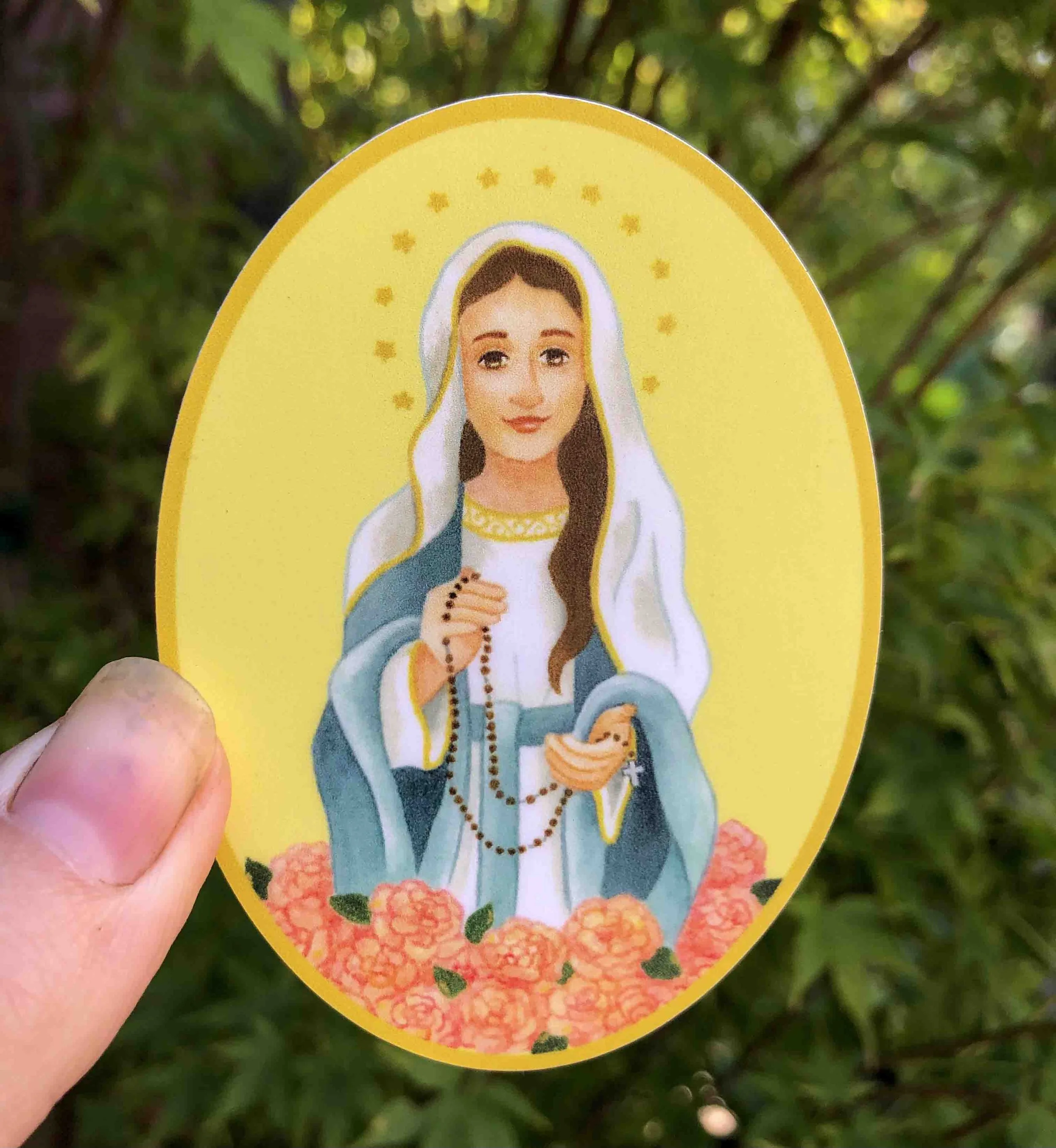 Lady of the Rosary Sticker.jpg