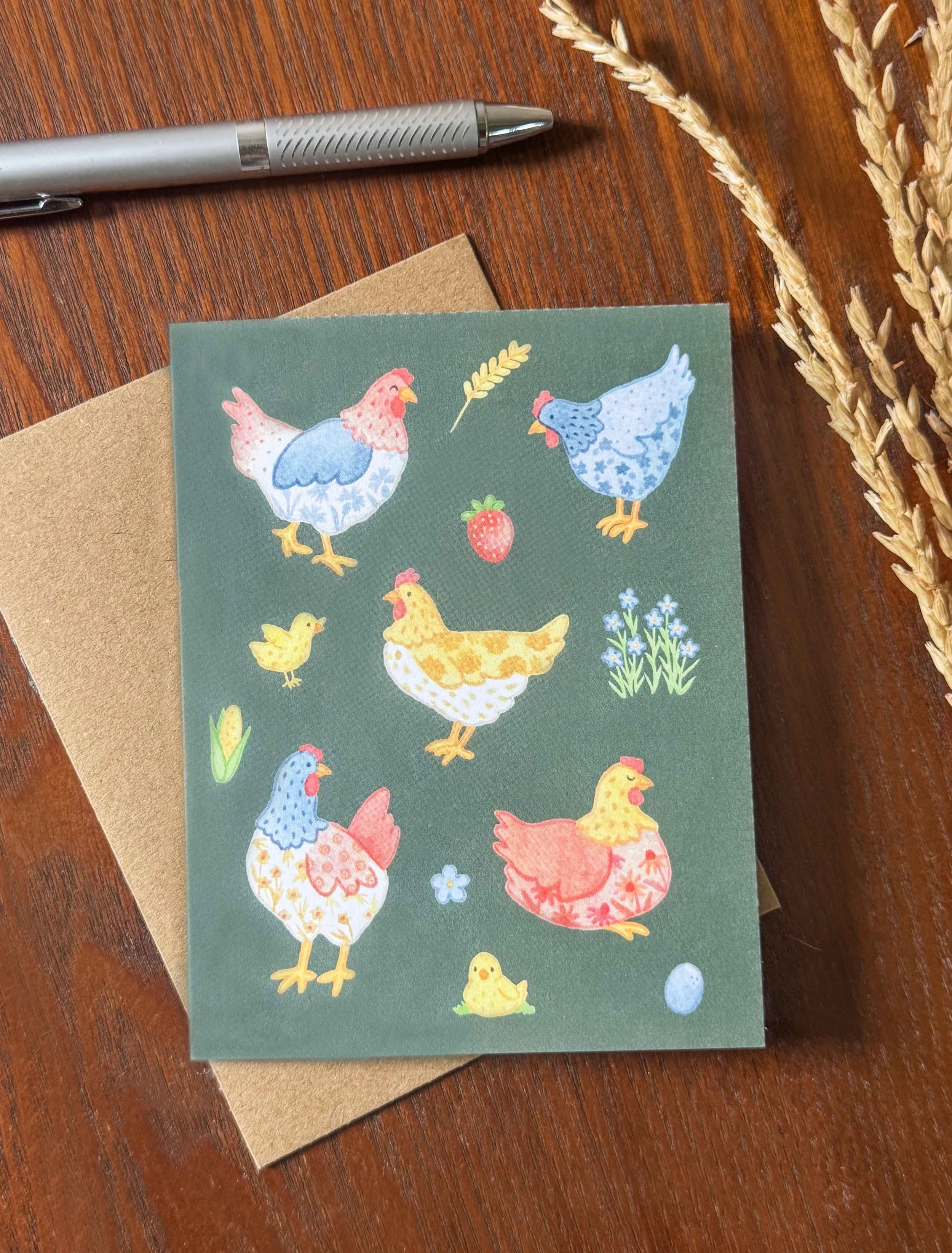 Chickens Greeting Card.jpg
