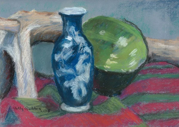 Blue Vase Still-life