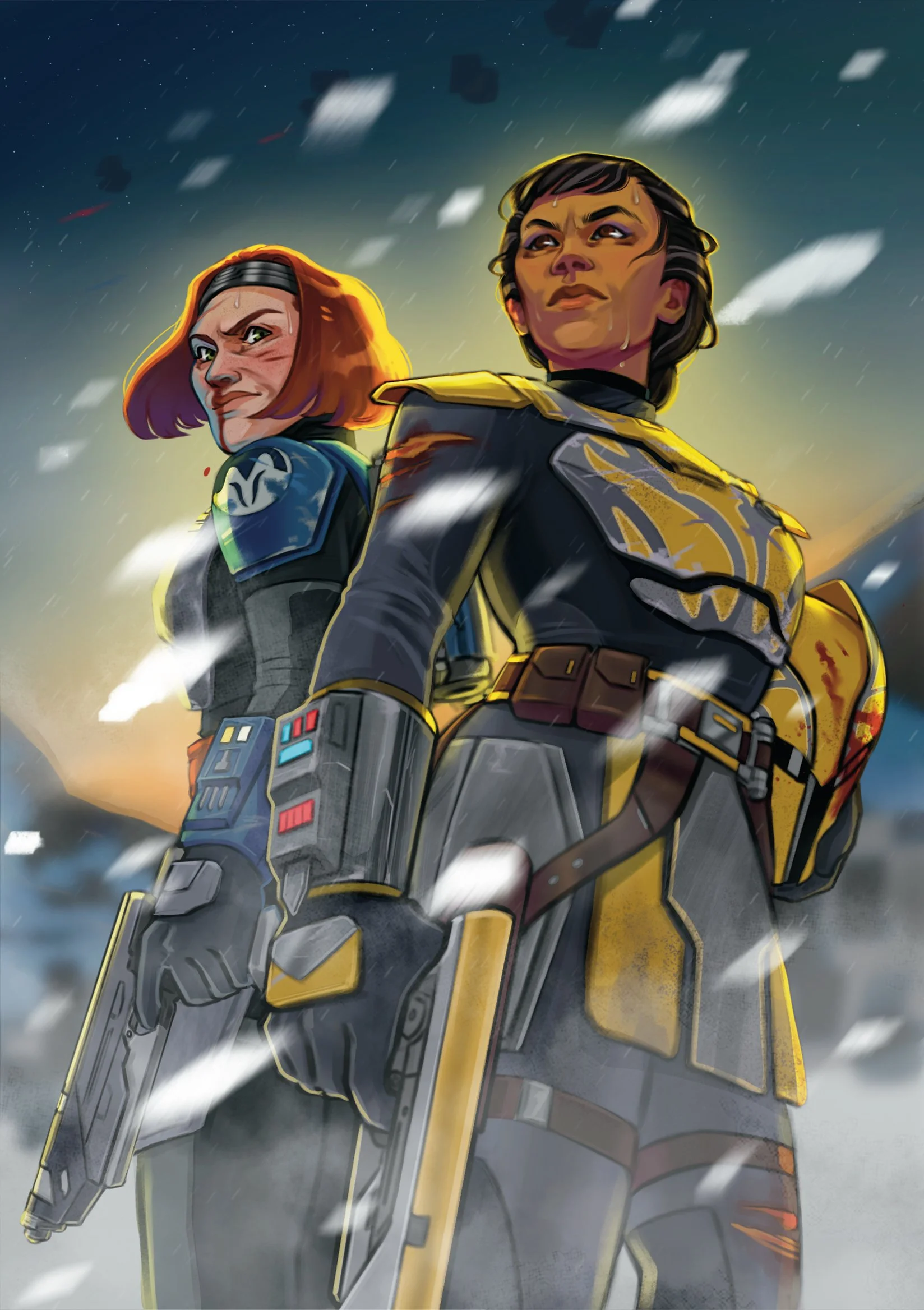 digital illustration for Rebel, Rebel: Women of Star Wars , 2024