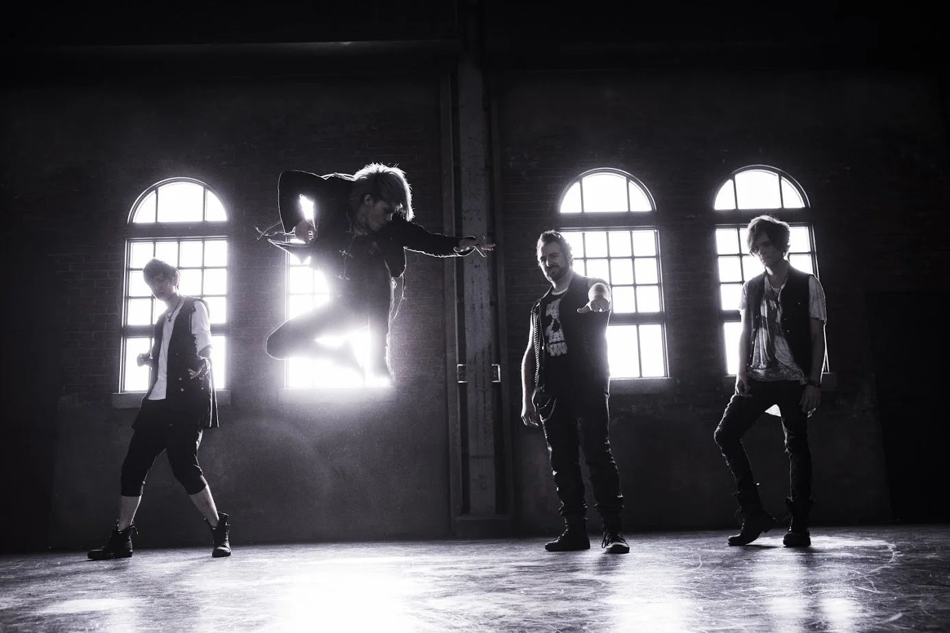 From left: Lawrence "Law" Hsu (bass), Sean Chen (vocal), Aaron Kelley (drums), Cameron Brochier (guitar) 