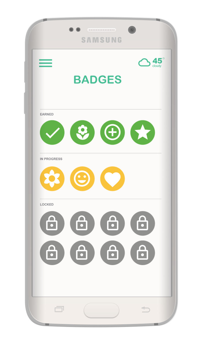 Creating this app was a great learning experience in UX design, and keeping the user in mind throughout the whole process. I learned how important research is, because without it I don't believe our app would have turned out as successful as it did. For the future of our app, we would like the integration of a social aspect, whether through the sharing of photos or offering others advice on growing plants. We would also like to expand the badges aspect of the app, and make it a more integral part of the experience.