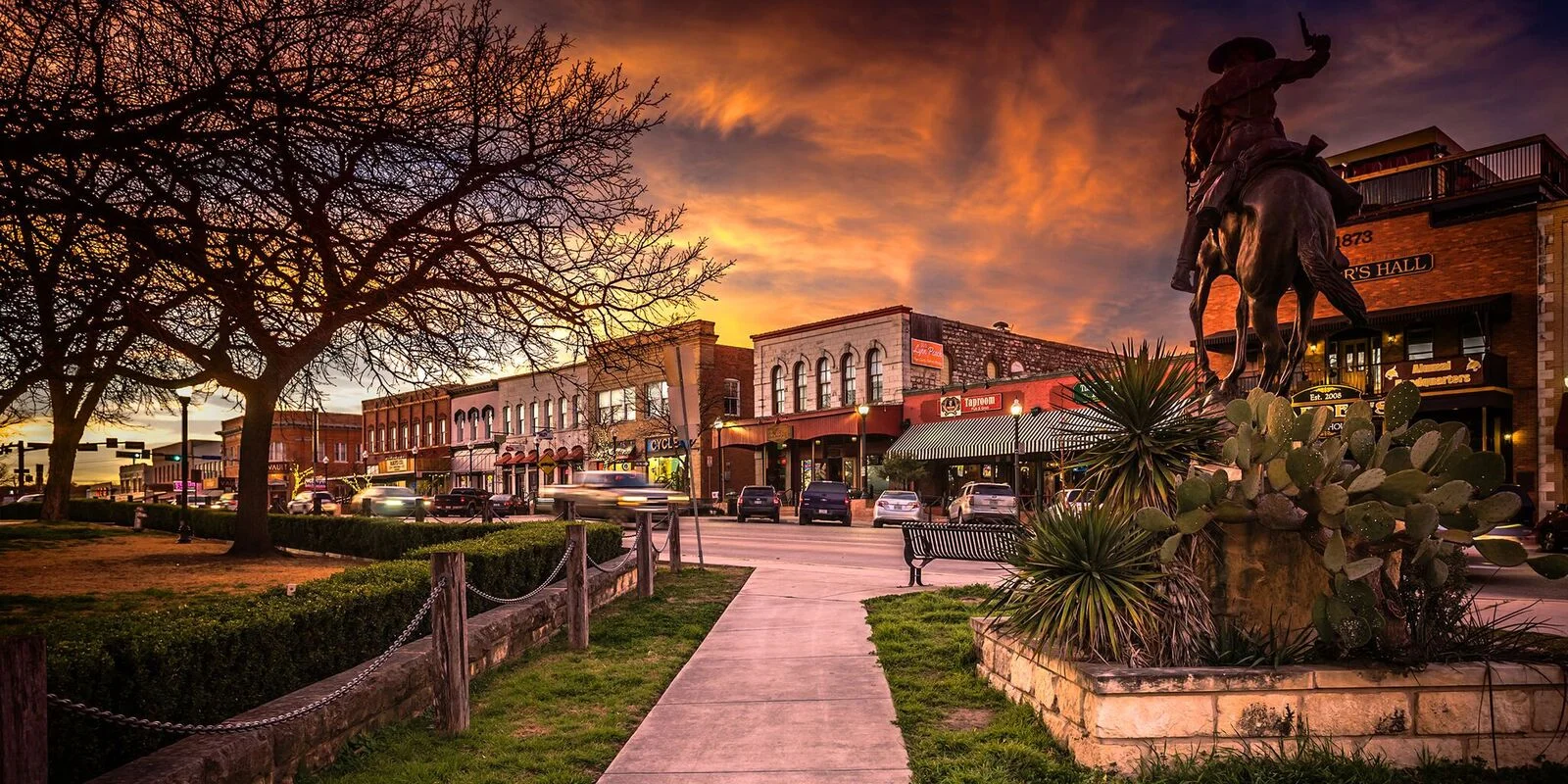 Sunset on The Square.jpg