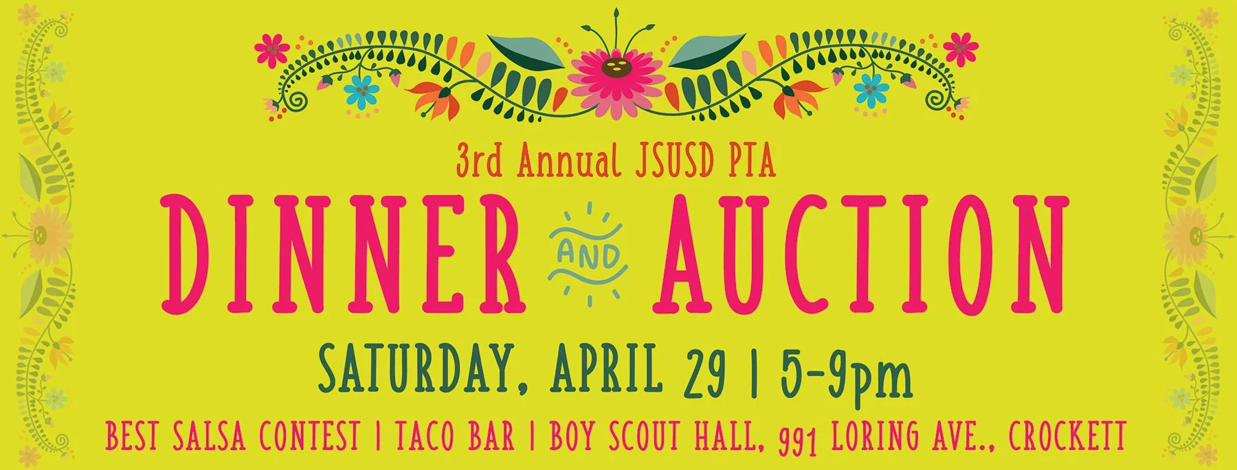 3rd Annual PTA Dinner & Auction