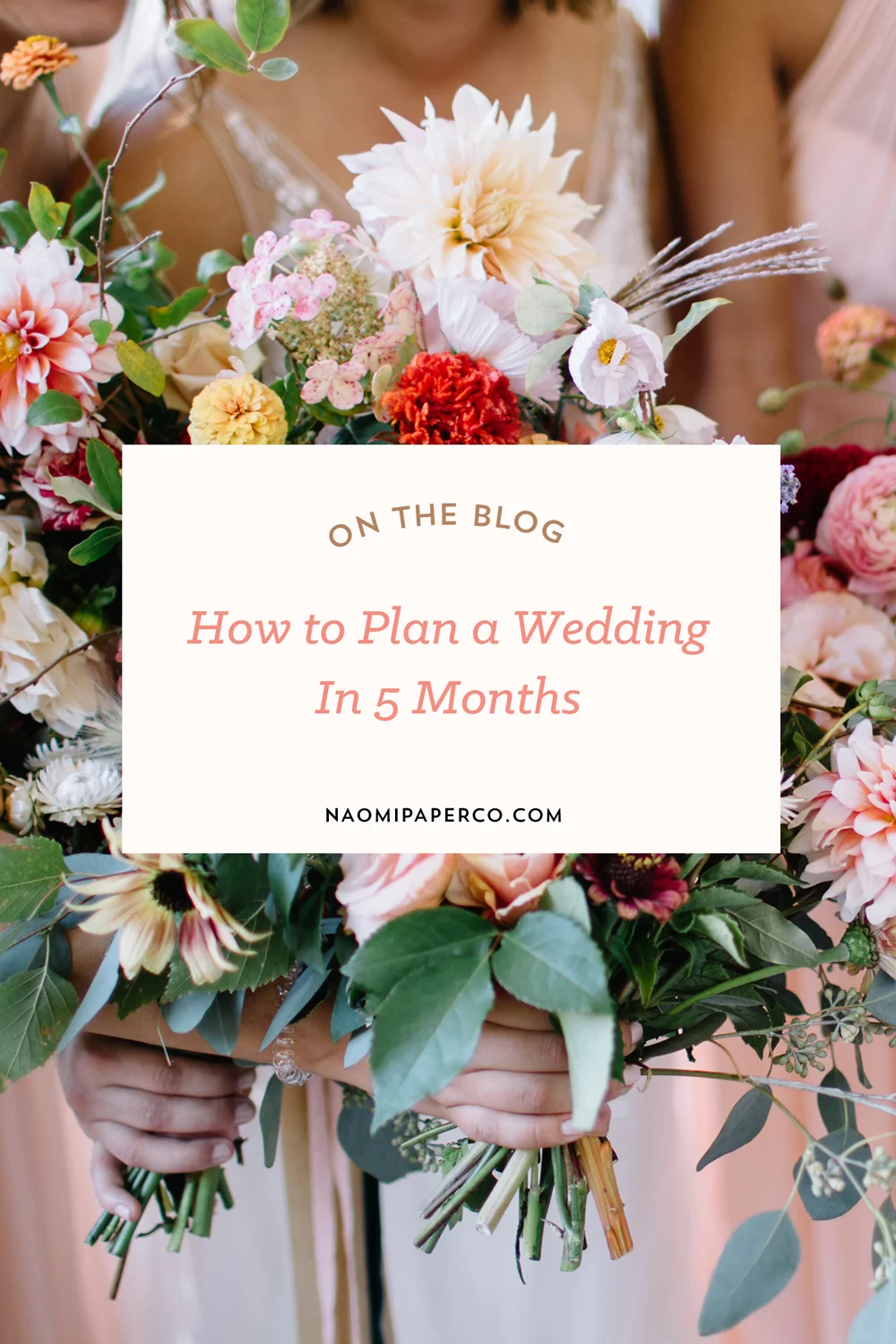 How to Plan a Wedding in 5 Months