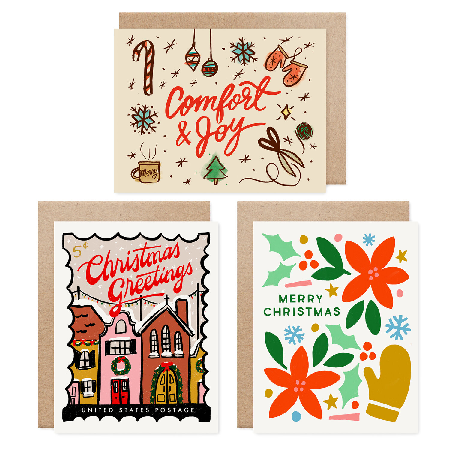 Christmas Assorted Card Set — Naomi Paper Co.