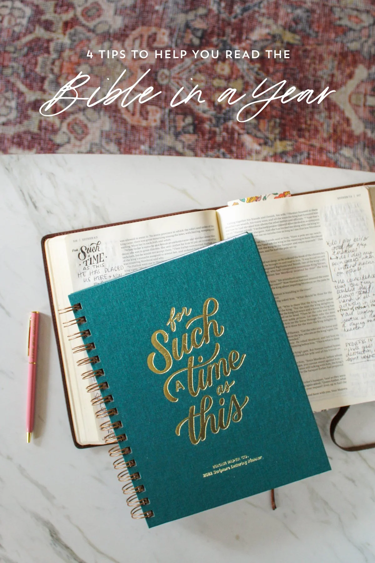 4 Tips to Help You Read the Bible in a Year
